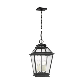 Visual Comfort Studio Canada - CO1054DWZ - Four Light Hanging Lantern - Falmouth - Dark Weathered Zinc