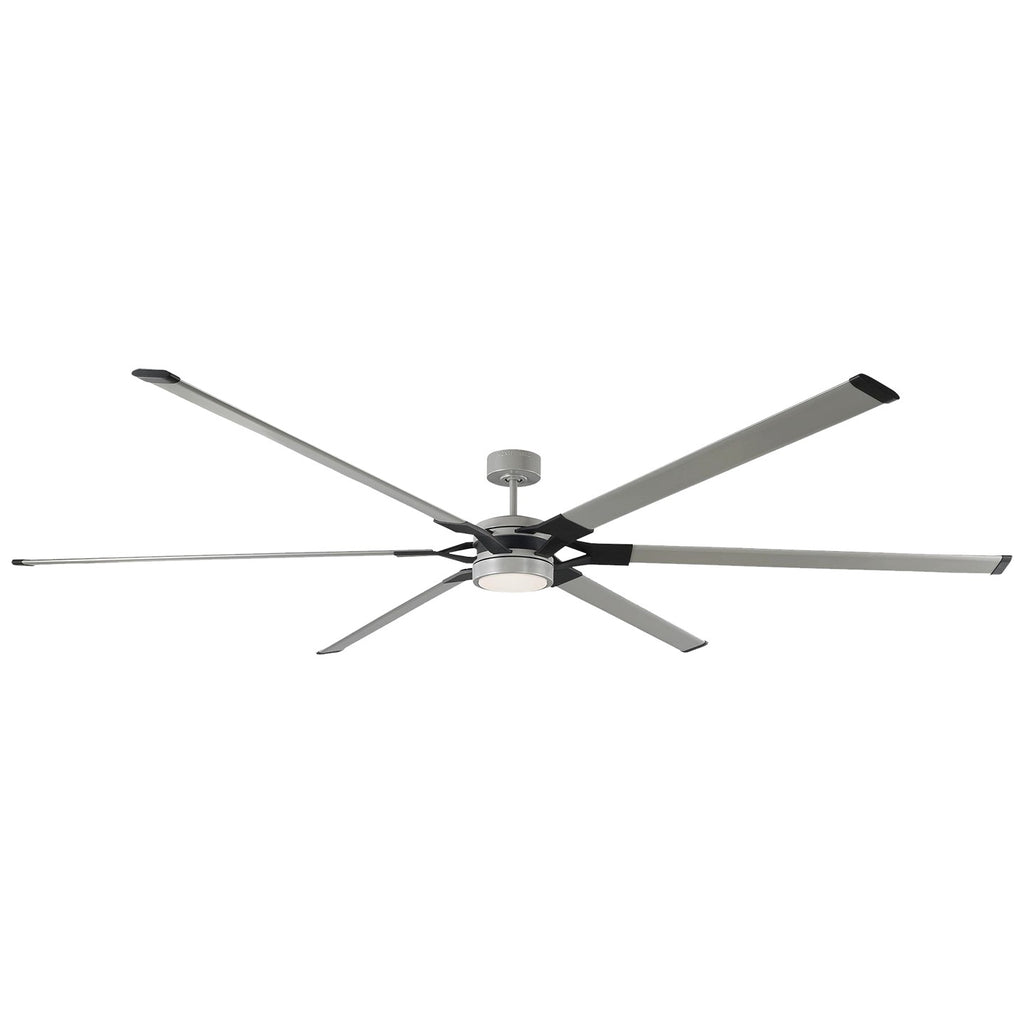 Visual Comfort Fan Canada - 6LFR96PBSD - 96" Ceiling Fan - Loft - Painted Brushed Steel