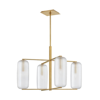 Pebble Four Light Chandelier