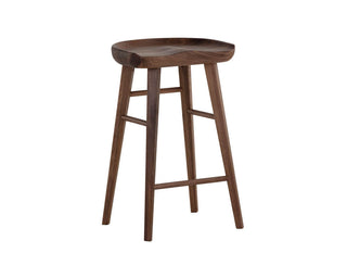 Walnut Counter Stool