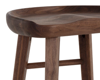 Walnut Counter Stool