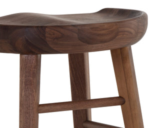 Walnut Counter Stool