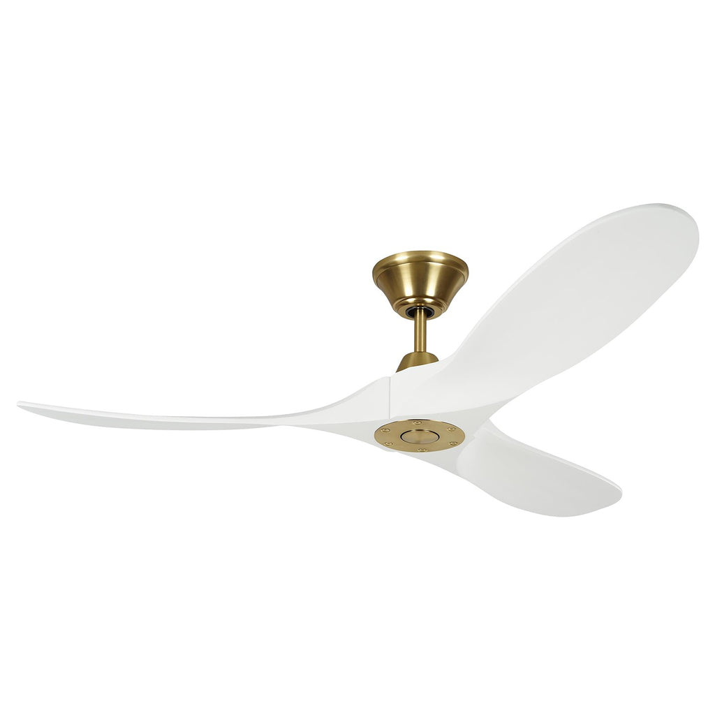 Visual Comfort Fan Canada - 3MAVR52RZWBBS - 52" Ceiling Fan - Maverick - Burnished Brass