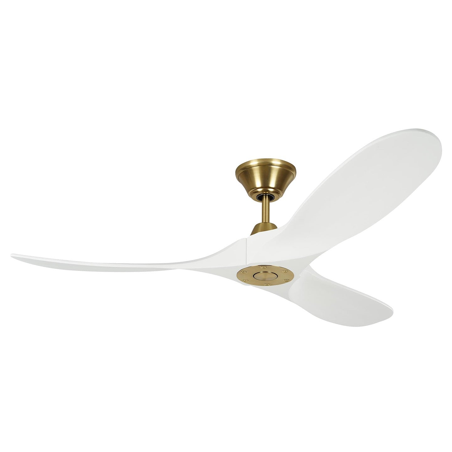 Visual Comfort Fan Canada - 3MAVR52RZWBBS - 52" Ceiling Fan - Maverick - Burnished Brass