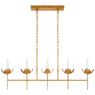 Illana Five Light Linear Chandelier