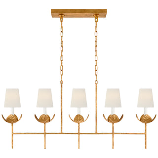 Illana Five Light Linear Chandelier