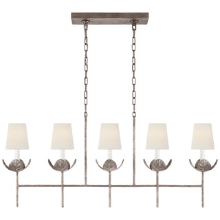Illana Five Light Linear Chandelier