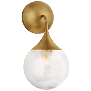 Visual Comfort Signature Canada - ARN 2404HAB-WG - One Light Wall Sconce - Cristol - Hand-Rubbed Antique Brass