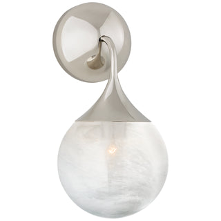 Visual Comfort Signature Canada - ARN 2404PN-WG - One Light Wall Sconce - Cristol - Polished Nickel
