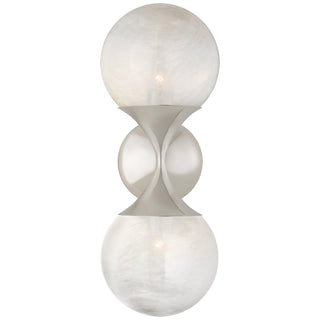 Visual Comfort Signature Canada - ARN 2405PN-WG - Two Light Wall Sconce - Cristol - Polished Nickel