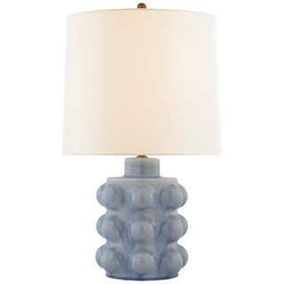Visual Comfort Signature Canada - ARN 3645PBC-L - One Light Table Lamp - Vedra - Polar Blue Crackle
