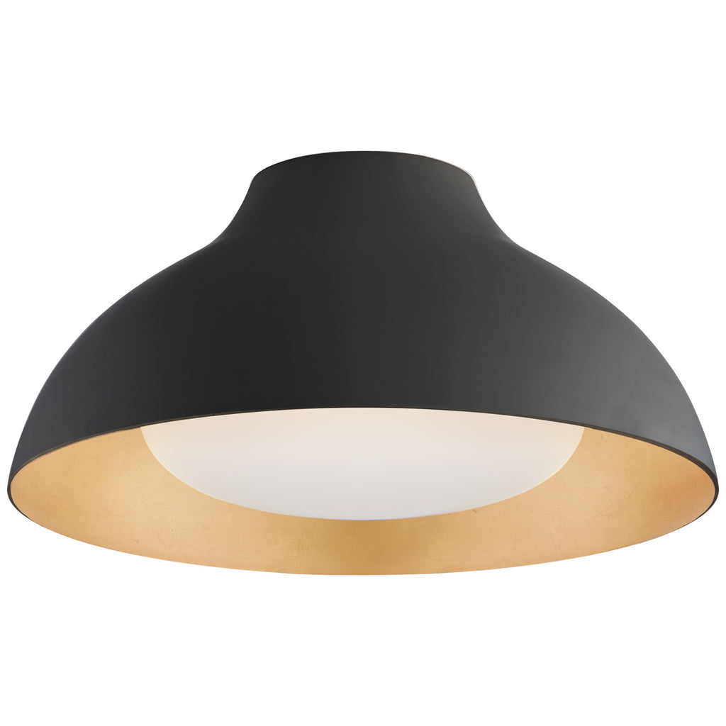 Visual Comfort Signature Canada - ARN 4350MBK-SWG - LED Flush Mount - Agnes - Matte Black