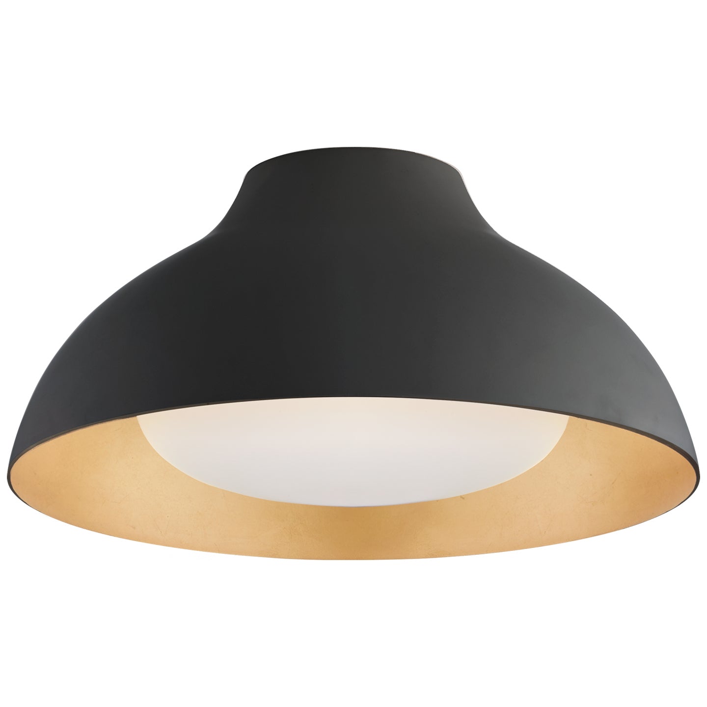 Visual Comfort Signature Canada - ARN 4350MBK-SWG - LED Flush Mount - Agnes - Matte Black