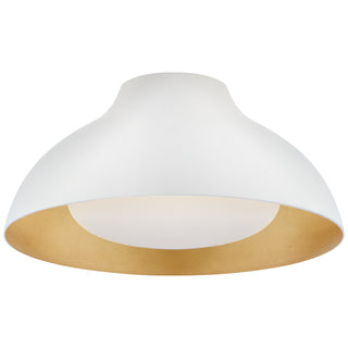 Visual Comfort Signature Canada - ARN 4350PW-SWG - LED Flush Mount - Agnes - Plaster White