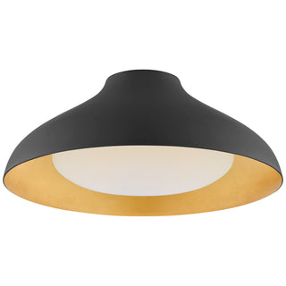 Visual Comfort Signature Canada - ARN 4351MBK-SWG - LED Flush Mount - Agnes - Matte Black