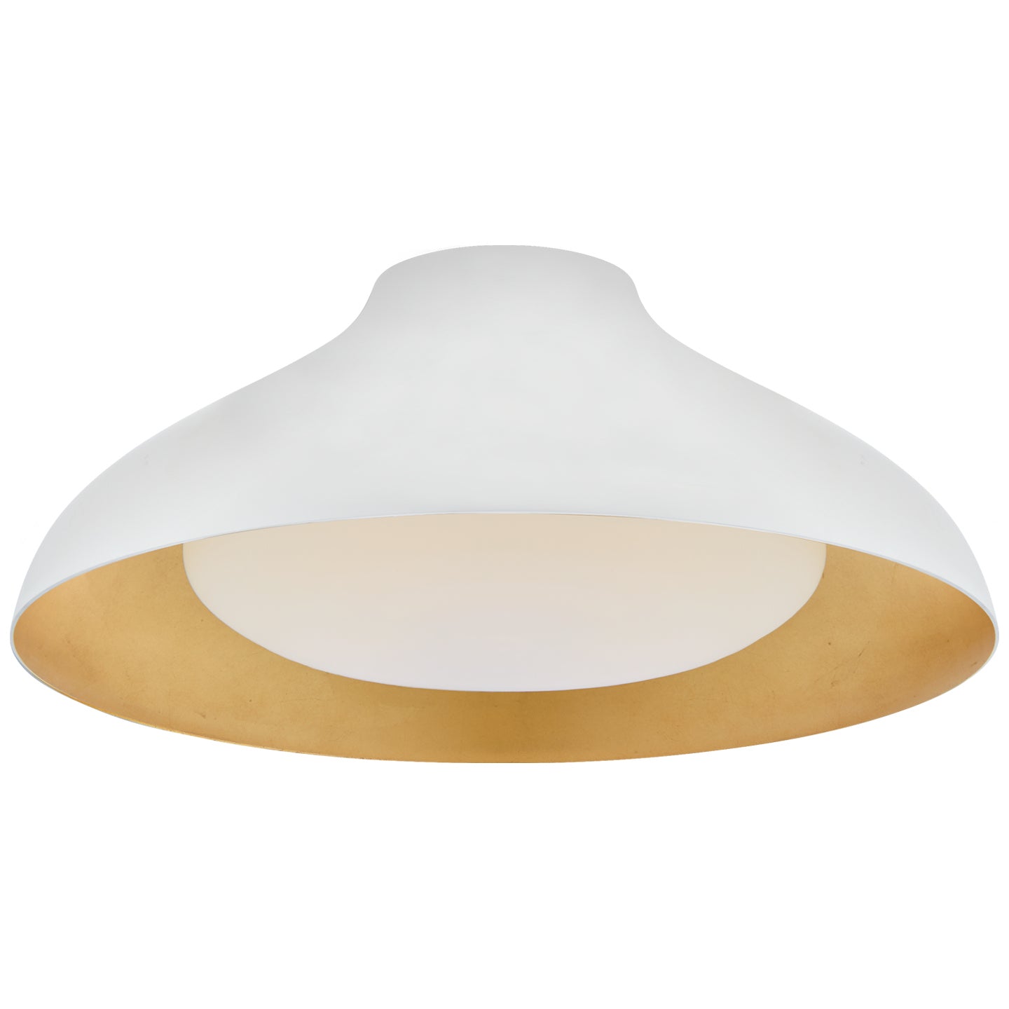 Visual Comfort Signature Canada - ARN 4351PW-SWG - LED Flush Mount - Agnes - Plaster White