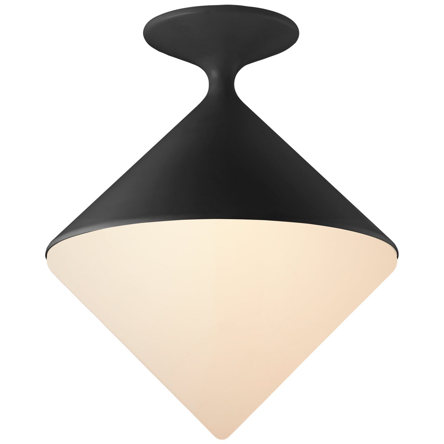 Visual Comfort Signature Canada - ARN 4355BLK-WG - LED Flush Mount - Sarnen - Matte Black