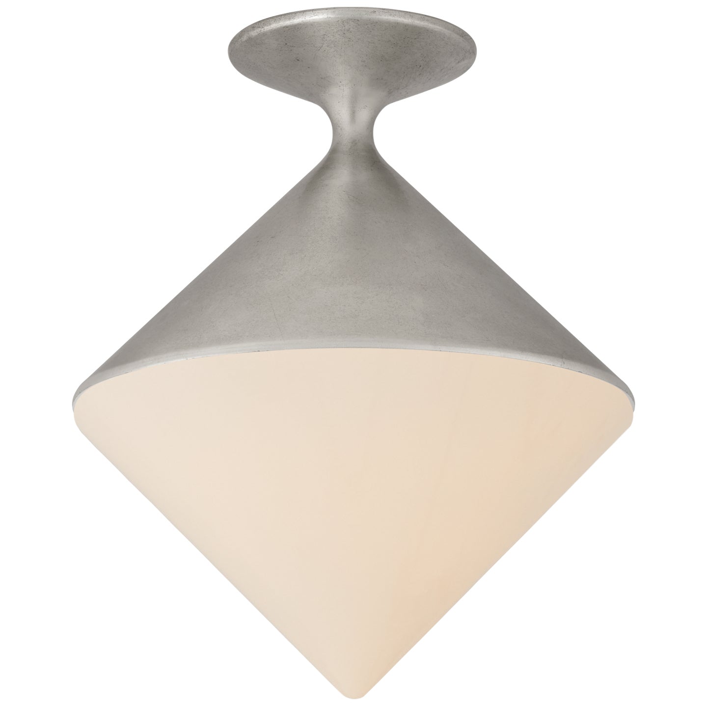 Visual Comfort Signature Canada - ARN 4355BSL-WG - LED Flush Mount - Sarnen - Burnished Silver Leaf