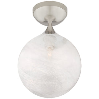 Visual Comfort Signature Canada - ARN 4400PN-WG - One Light Flush Mount - Cristol - Polished Nickel