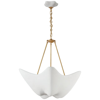 Visual Comfort Signature Canada - ARN 5428HAB-PW - Five Light Chandelier - Cosima - Hand-Rubbed Antique Brass
