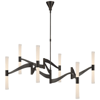 Visual Comfort Signature Canada - ARN 5472BZ-CG - LED Chandelier - Brenta - Bronze
