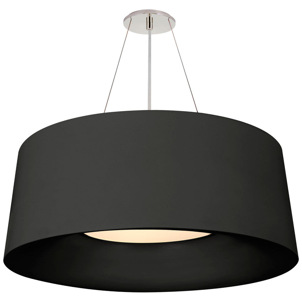 Visual Comfort Signature Canada - BBL 5090BLK - Three Light Pendant - Halo - Matte Black