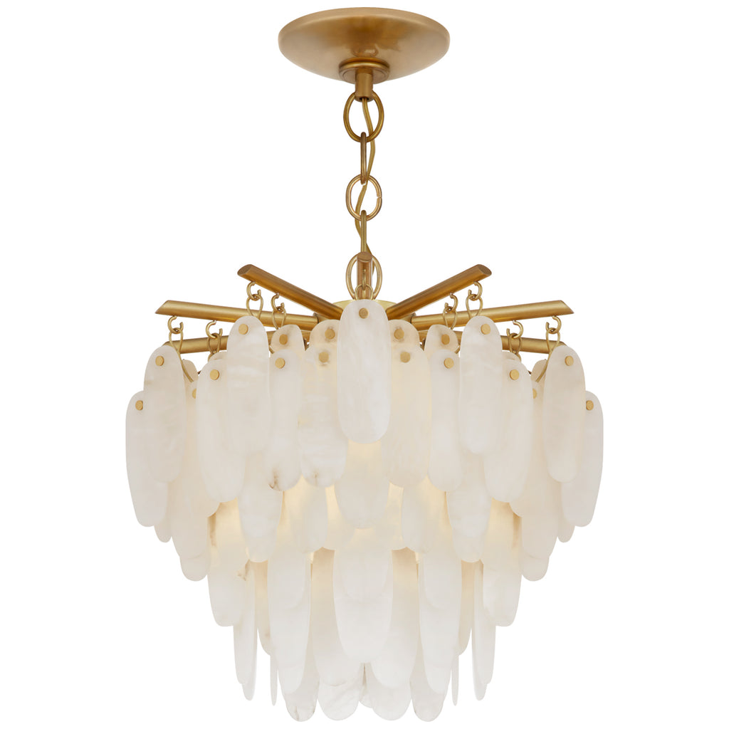 Visual Comfort Signature Canada - CHC 4911AB-ALB - LED Semi-Flush Mount - Cora - Antique-Burnished Brass