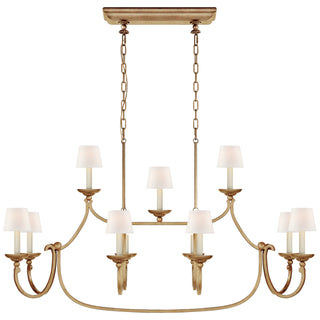 Visual Comfort Signature Canada - CHC 5495GI-L - 11 Light Linear Pendant - Flemish - Gilded Iron