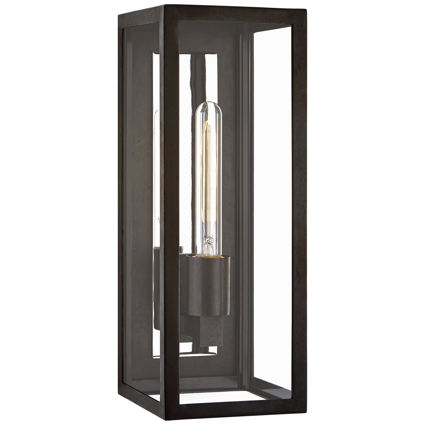 Visual Comfort Signature Canada - CHO 2931AI-CG - One Light Wall Lantern - Fresno - Aged Iron