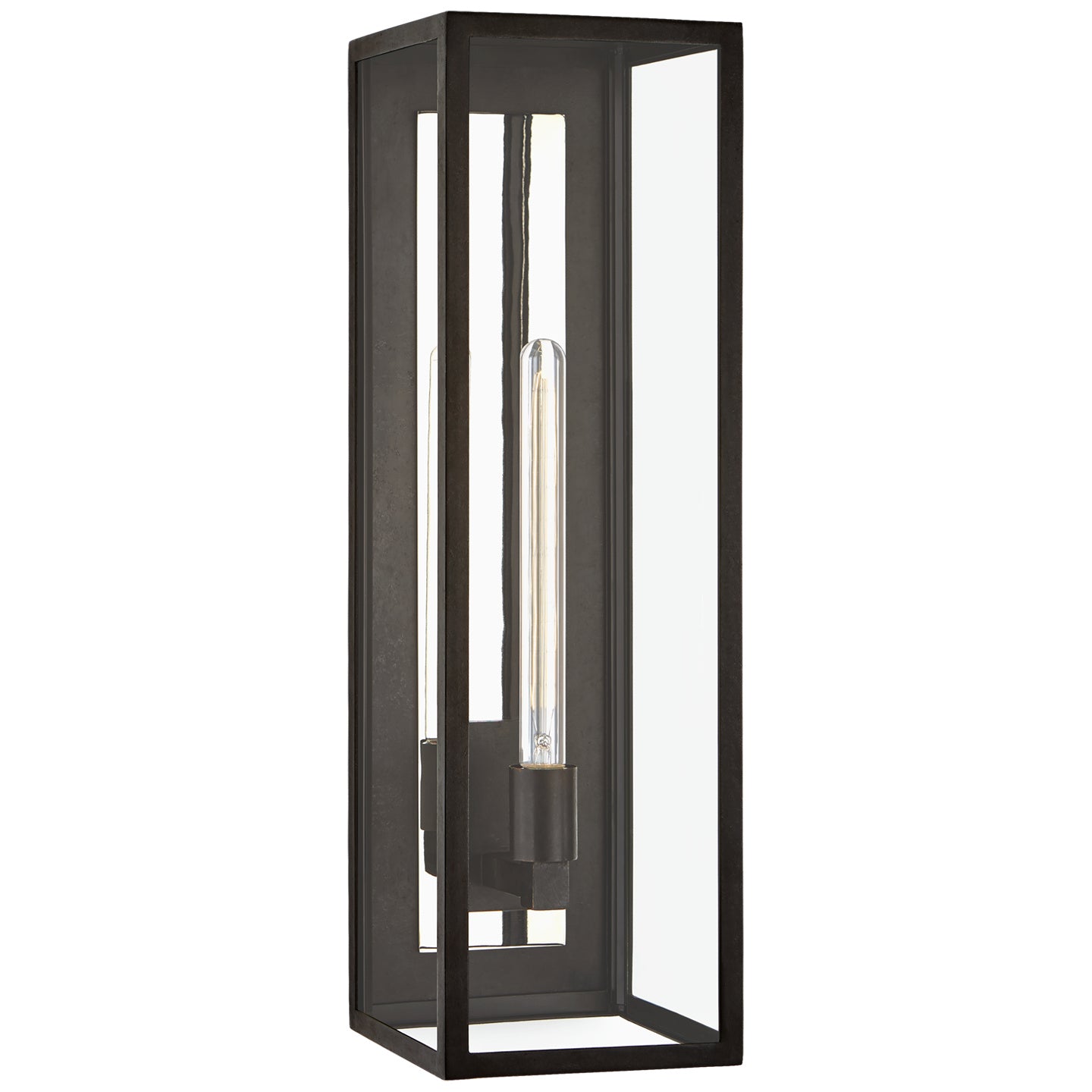 Visual Comfort Signature Canada - CHO 2933AI-CG - One Light Wall Lantern - Fresno - Aged Iron
