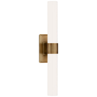 Visual Comfort Signature Canada - S 2164HAB-WG - Two Light Wall Sconce - Presidio - Hand-Rubbed Antique Brass