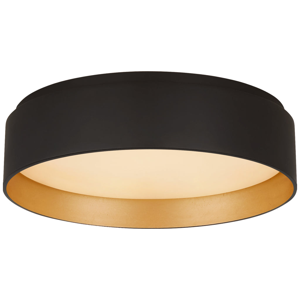 Visual Comfort Signature Canada - S 4041BLK - LED Flush Mount - Shaw - Matte Black