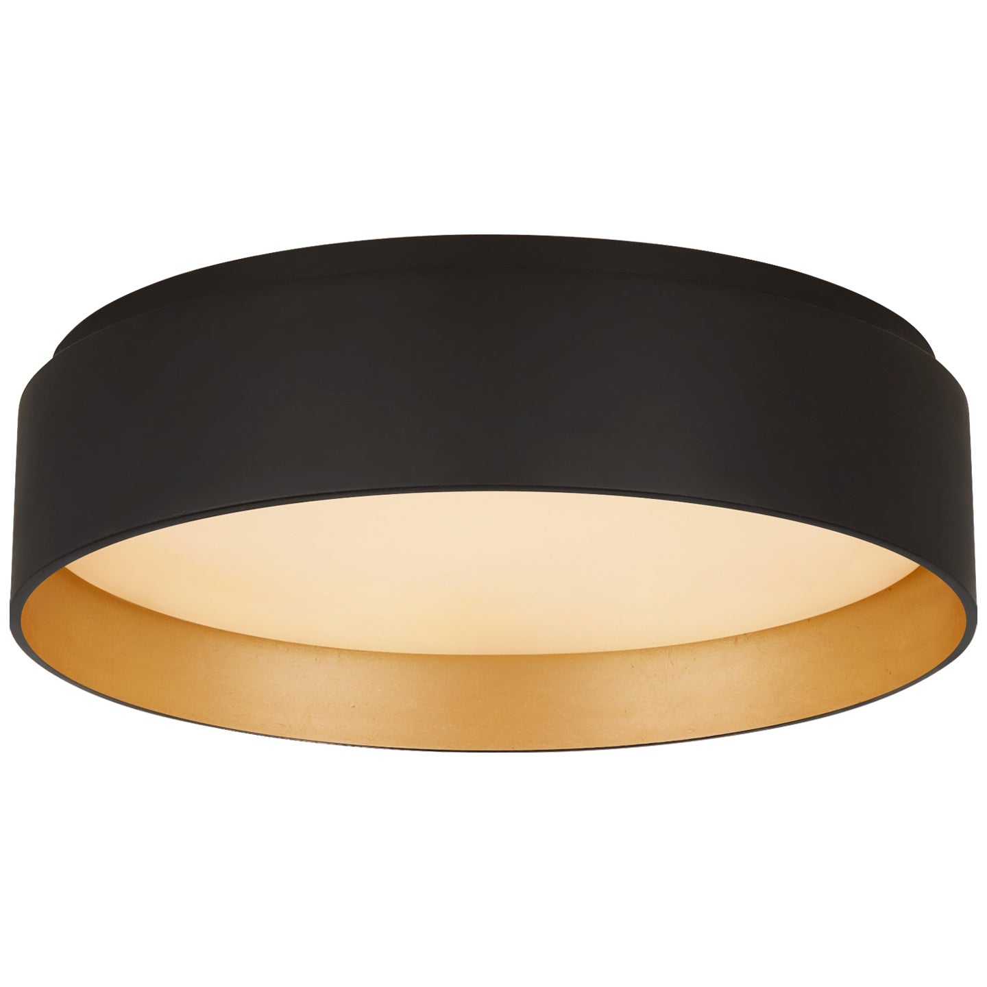 Visual Comfort Signature Canada - S 4041BLK - LED Flush Mount - Shaw - Matte Black