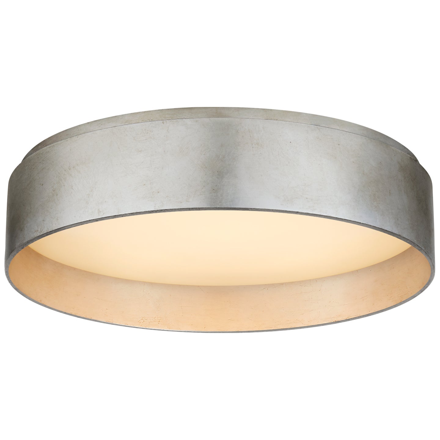 Visual Comfort Signature Canada - S 4042BSL - LED Flush Mount - Shaw - Burnished Silver Leaf
