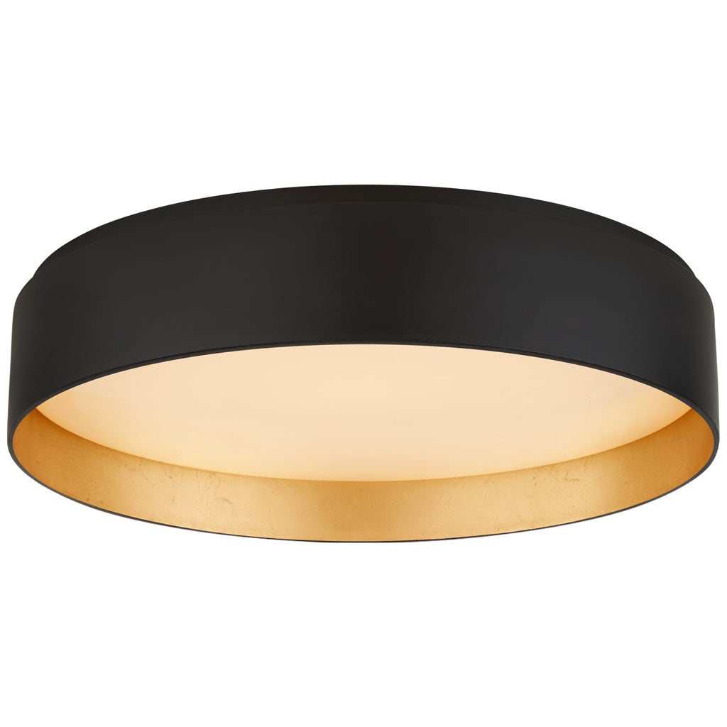 Visual Comfort Signature Canada - S 4043BLK - LED Flush Mount - Shaw - Matte Black