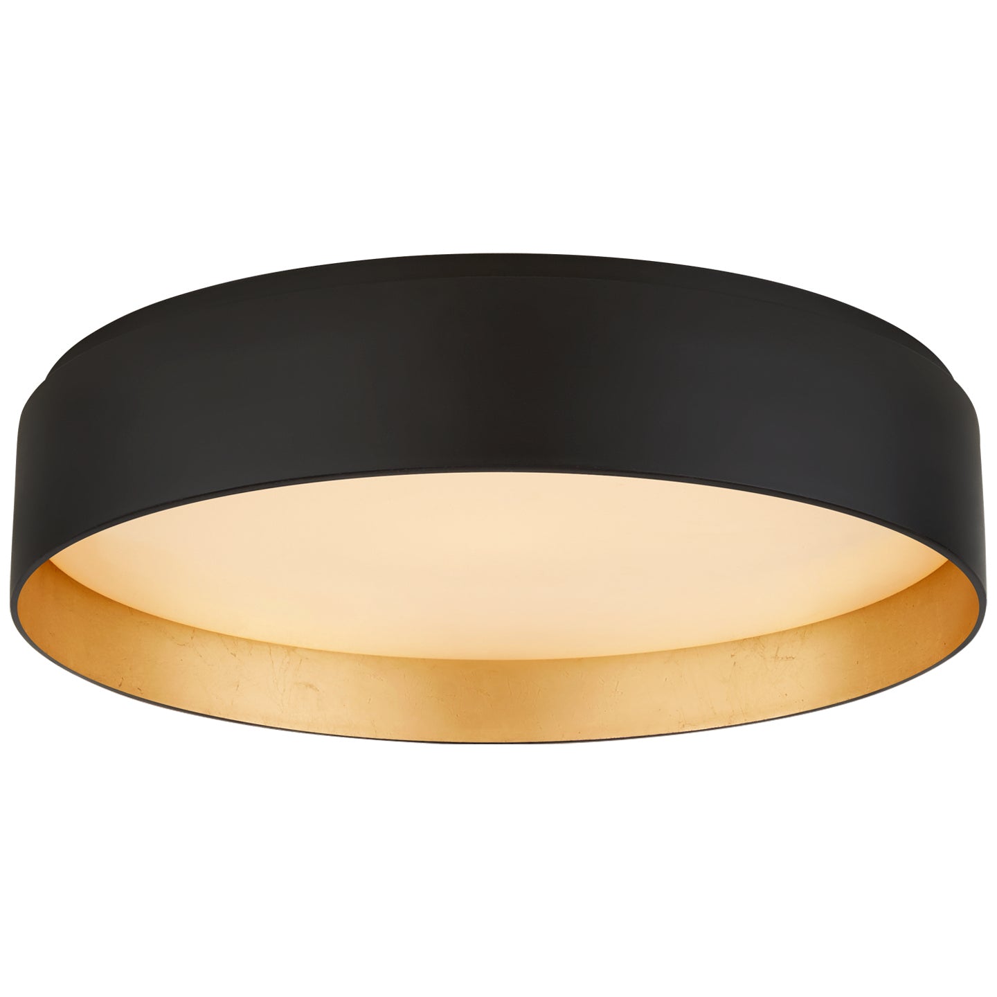 Visual Comfort Signature Canada - S 4043BLK - LED Flush Mount - Shaw - Matte Black