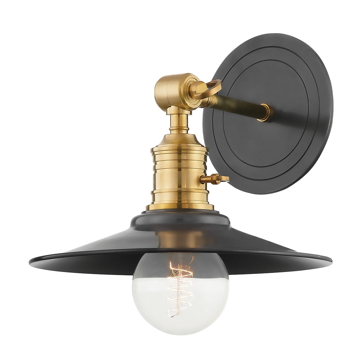 Hudson Valley Canada - 8320-AOB - One Light Wall Sconce - Garden City - Aged Old Bronze