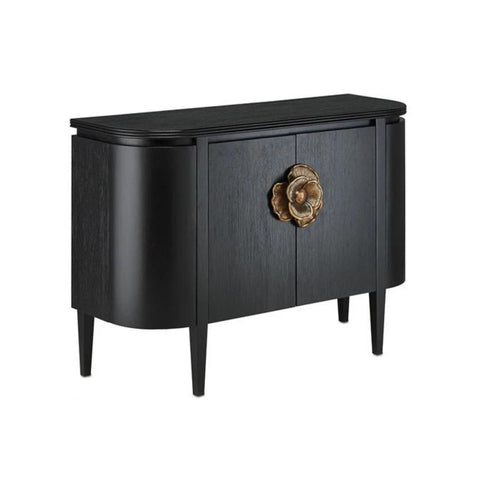 Flora Black Cabinet
