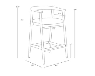 Wyatt Counter Stool