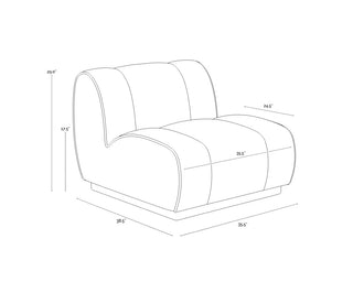 Blaise Swivel Lounge Chair