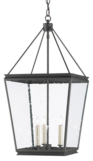 Olive Iron Lantern