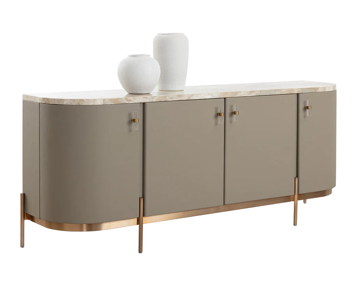 Helena Taupe Sideboard