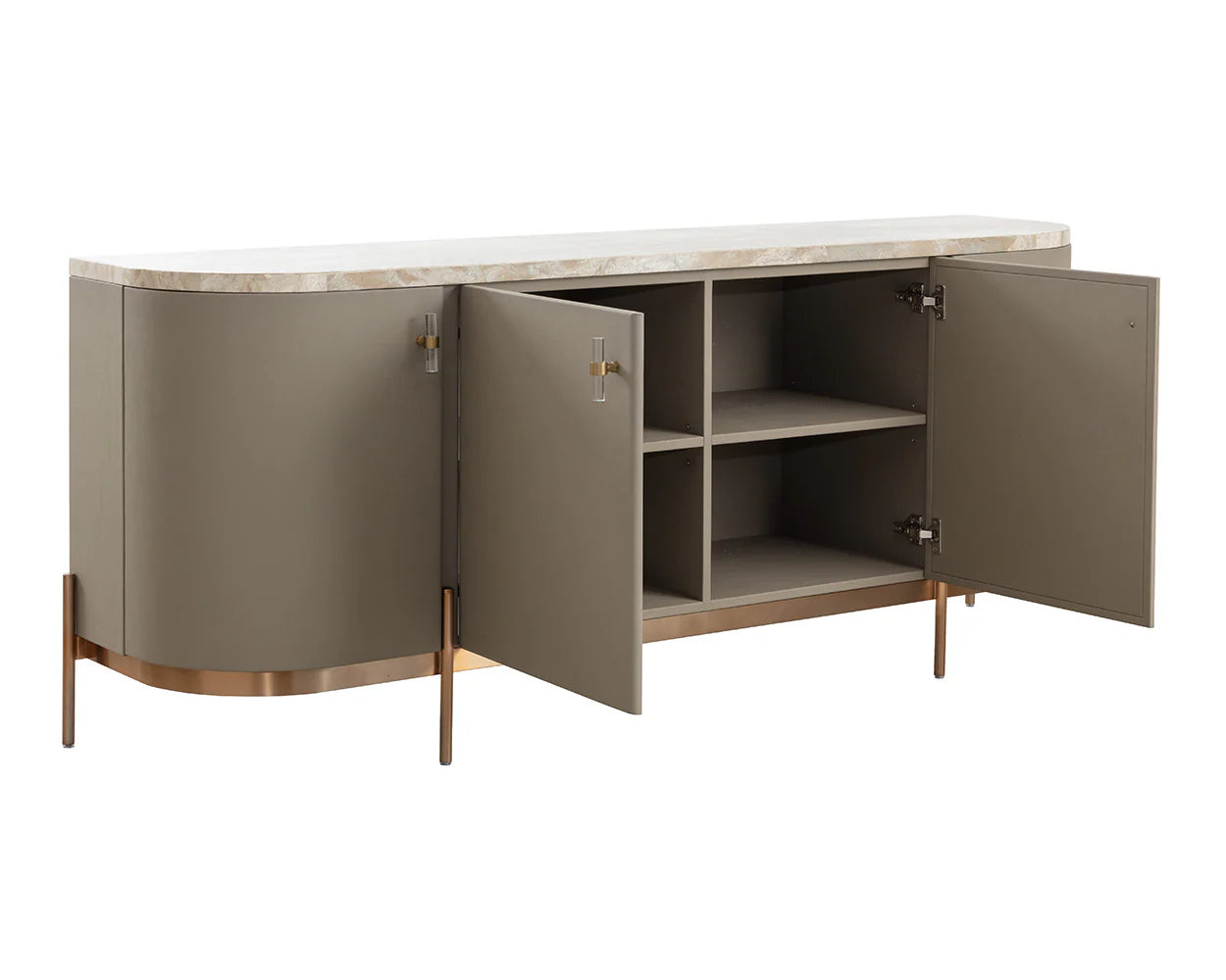 Helena Taupe Sideboard