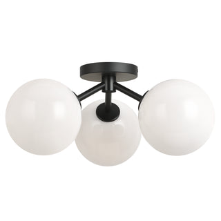 Novo Three Light Flush Mount