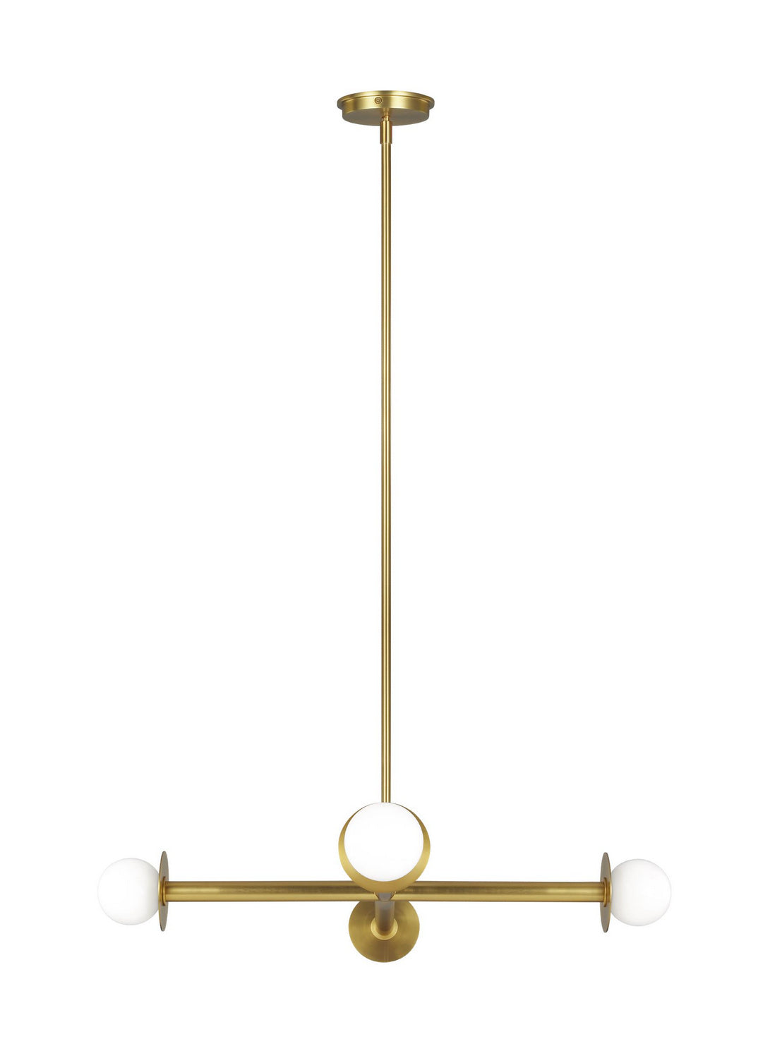 Visual Comfort Studio Canada - KC1064BBS - Four Light Chandelier - Nodes - Burnished Brass