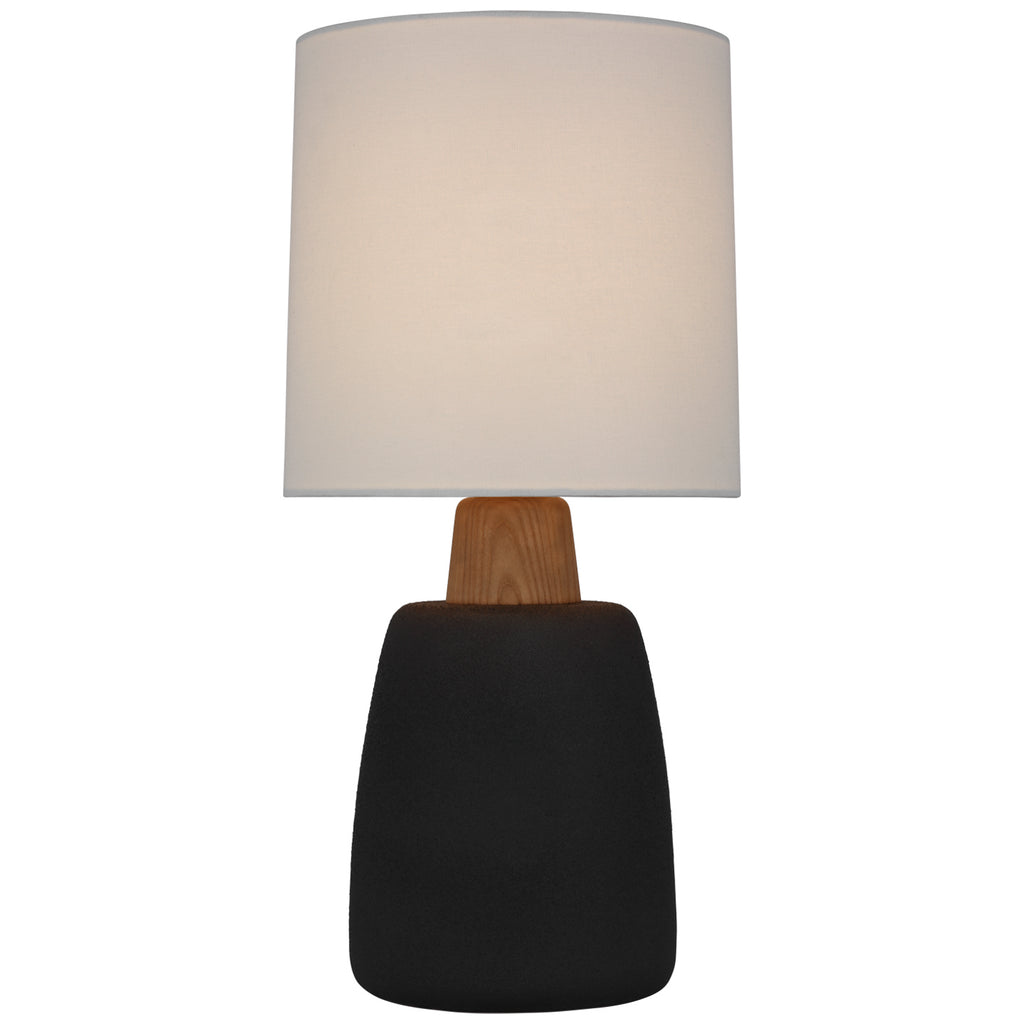 Visual Comfort Signature Canada - BBL 3610PRB-L - LED Table Lamp - Aida - Porous Black and Natural Oak