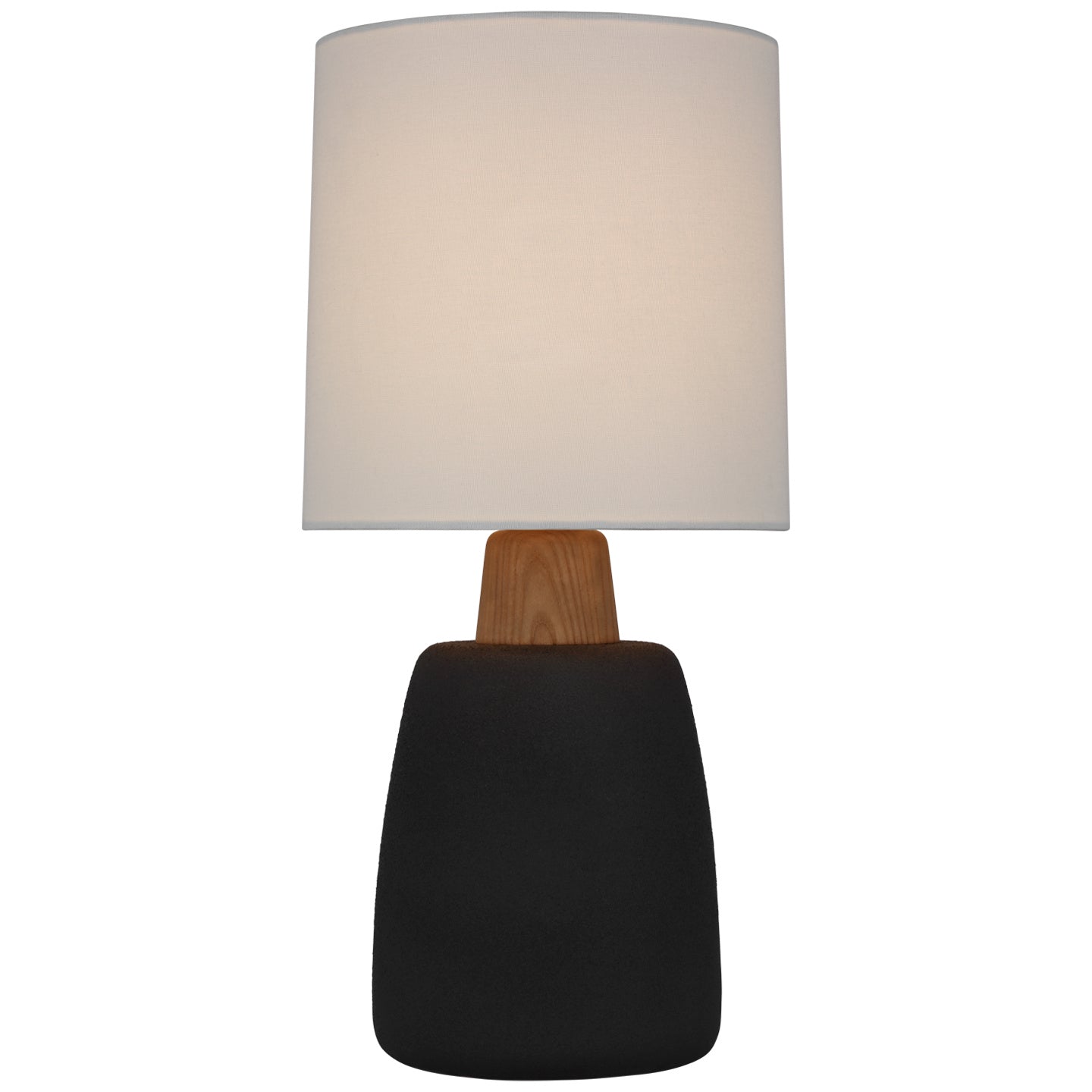 Visual Comfort Signature Canada - BBL 3610PRB-L - LED Table Lamp - Aida - Porous Black and Natural Oak