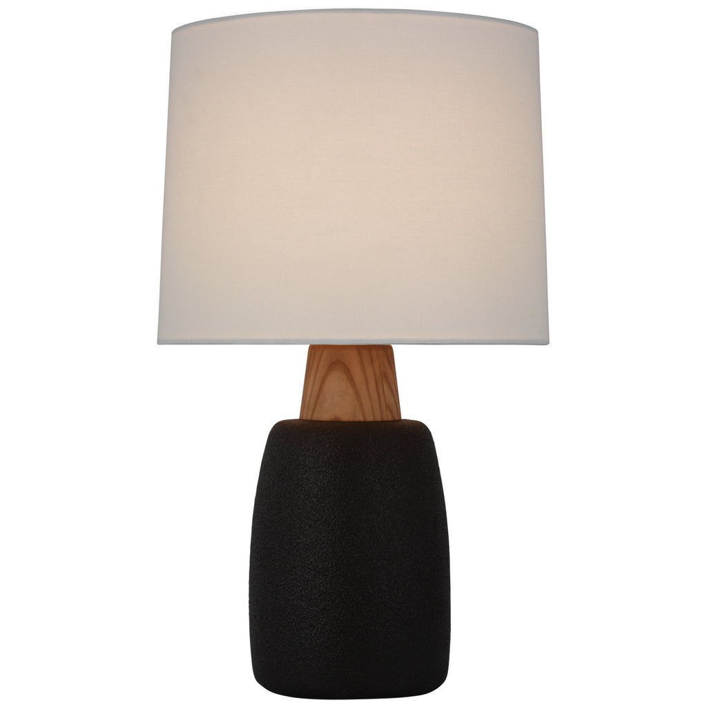 Visual Comfort Signature Canada - BBL 3611PRB-L - LED Table Lamp - Aida - Porous Black and Natural Oak