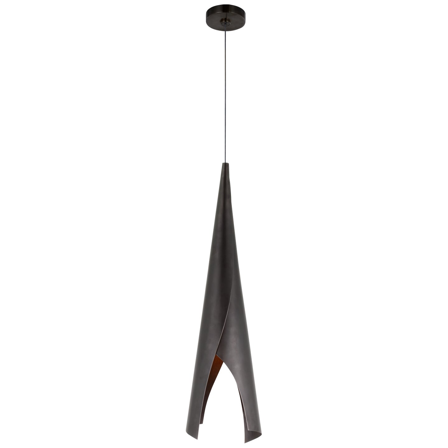 Visual Comfort Signature Canada - KW 5632BZ - LED Pendant - Piel - Bronze