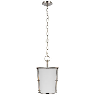 Visual Comfort Signature Canada - S 5645PN-WHT - One Light Pendant - Hastings - Polished Nickel